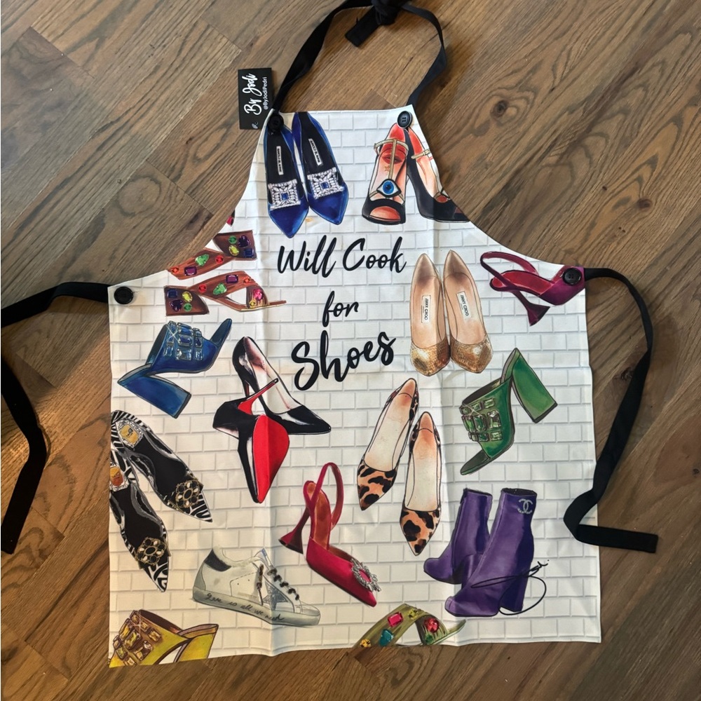 Jodi Pedri | Designer Shoe Hard to Find Apron